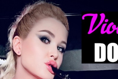 Findom Queen Violet Doll Featured in Issue 44/Fall 2022 Kink Queens Magazine