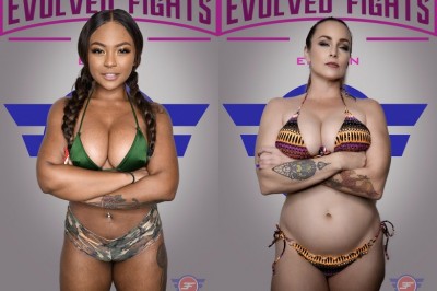 Match #2 of Evolved Fights Lez Fall Brawl Is on NOW!