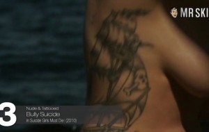 Top 5 Nude and Tattooed Celebrities