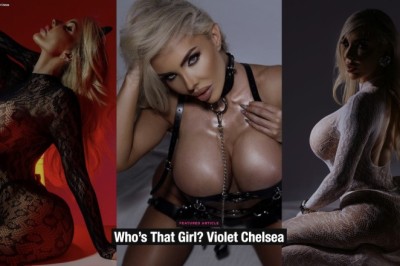 Hustler Mag Asks ‘Who’s That Girl’ of Babestation’s Violet Chelsea